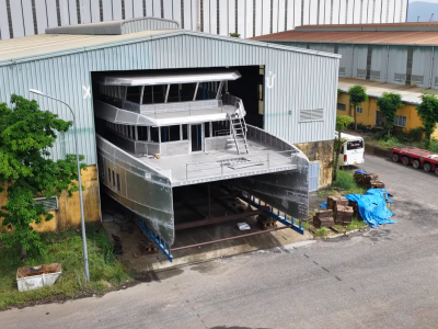 Yacht Transportation & Load-out in Vietnam | Archipelago Yacht